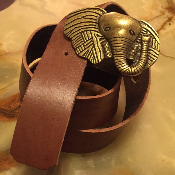 Brass Elephant Belt - Picture 6 of 7